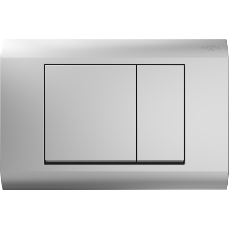 Mexen Fenix Air 01 bouton de chasse pneumatique, chrome mat - 6A0102