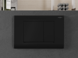 Mexen Fenix Air 01 bouton de chasse d'eau pneumatique, noir - 6A0103