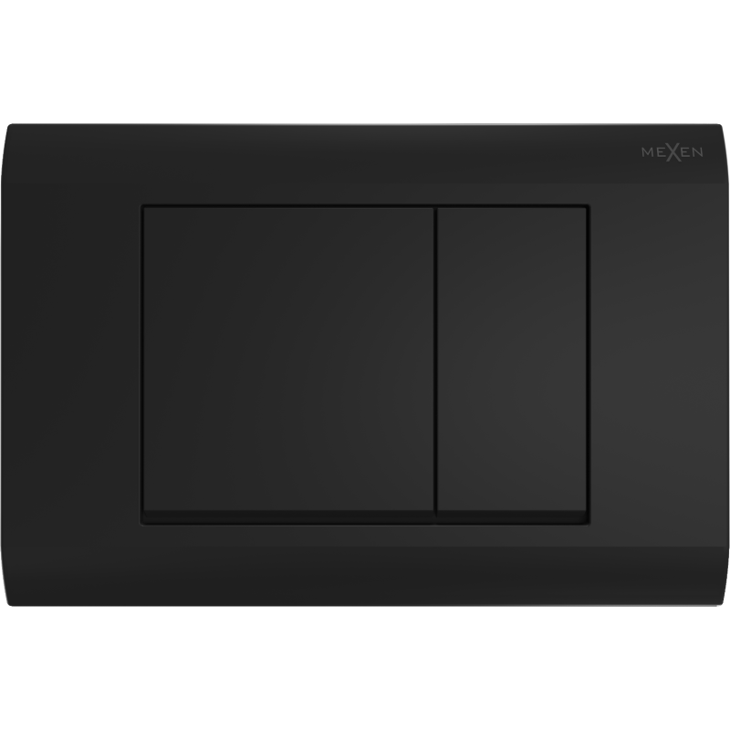 Mexen Fenix Air 01 bouton de chasse d'eau pneumatique, noir - 6A0103
