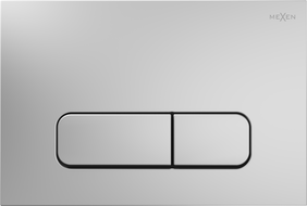 Mexen Fenix Air 02 bouton de chasse d'eau pneumatique, chrome mat - 6A0202