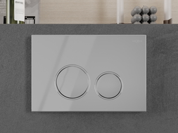 Bouton Pneumatique Mexen Fenix Air 05, chrome brillant - 6A0501