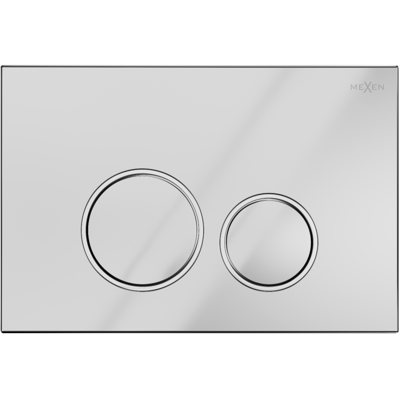 Bouton Pneumatique Mexen Fenix Air 05, chrome brillant - 6A0501