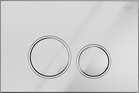 Bouton Pneumatique Mexen Fenix Air 05, chrome brillant - 6A0501