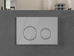 Mexen Fenix Air 07 XS bouton de chasse d'eau pneumatique, chrome brillant - 6A0701