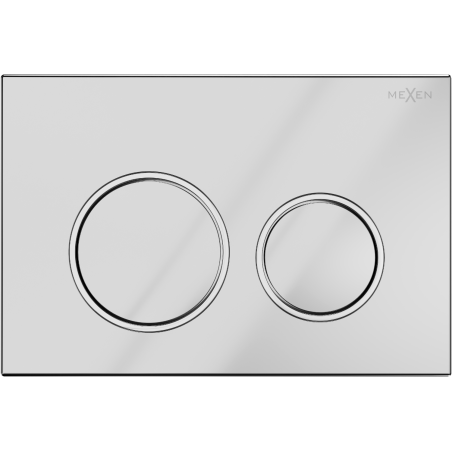 Mexen Fenix Air 07 XS bouton de chasse d'eau pneumatique, chrome brillant - 6A0701