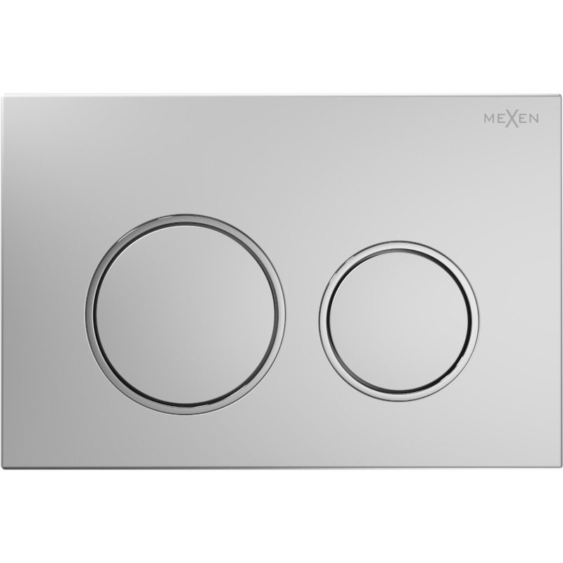 Bouton de chasse pneumatique Mexen Fenix Air 07 XS, chromé mat - 6A0702