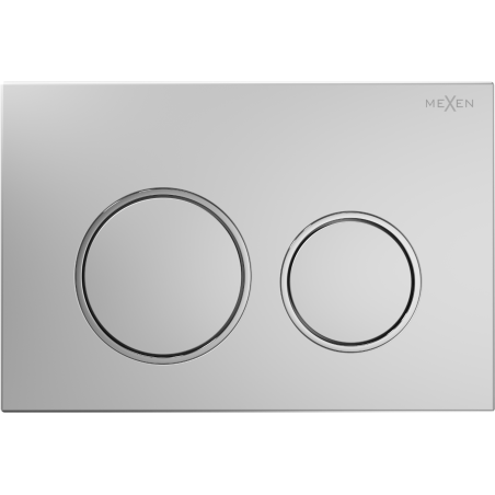 Mexen Fenix Air 07 XS bouton de chasse pneumatique, chrome mat - 6A0702