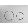Bouton de chasse pneumatique Mexen Fenix Air 07 XS, chromé mat - 6A0702