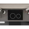 Mexen Fenix Air 07 XS bouton de rinçage pneumatique, noir - 6A0703