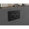 Mexen Fenix Air 07 XS bouton de rinçage pneumatique, noir - 6A0703