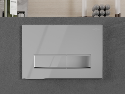 Mexen Fenix Air 09 bouton de chasse pneumatique, chrome brillant - 6A0901