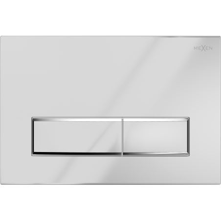 Mexen Fenix Air 09 bouton de chasse pneumatique, chrome brillant - 6A0901