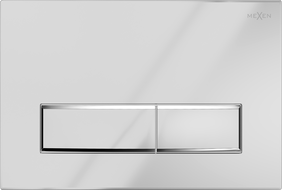 Mexen Fenix Air 09 bouton de chasse pneumatique, chrome brillant - 6A0901