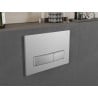Mexen Fenix Air 09 bouton de chasse pneumatique, chromé mat - 6A0902