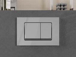 Mexen Fenix Air 10 XS bouton de chasse pneumatique, chrome brillant - 6A1001