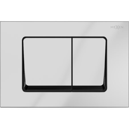 Mexen Fenix Air 10 XS bouton de chasse pneumatique, chrome brillant - 6A1001