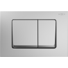 Bouton de chasse pneumatique Mexen Fenix Air 10 XS, chrome mat - 6A1002