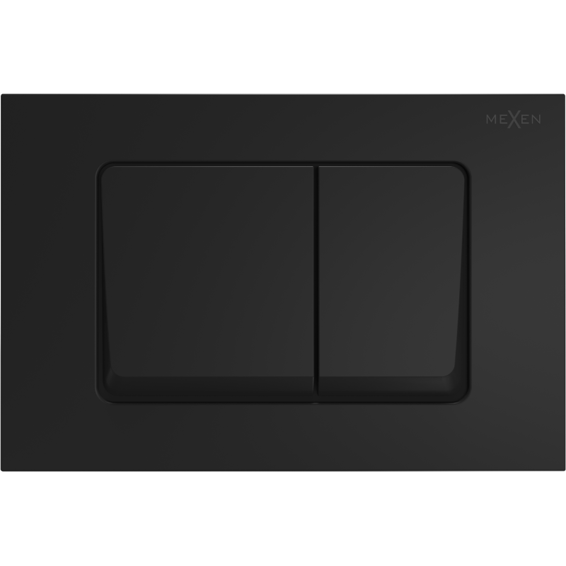 Bouton de chasse pneumatique Mexen Fenix Air 10 XS, noir mat - 6A1003