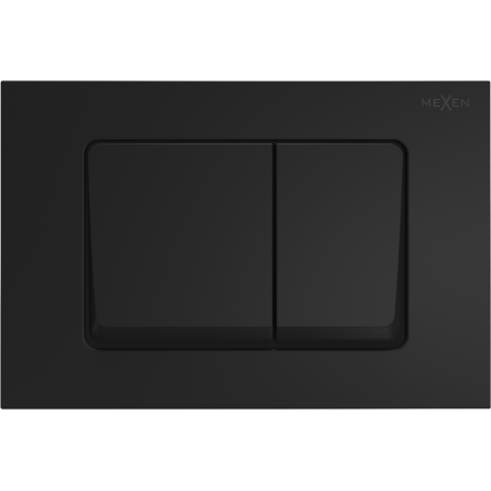 Bouton de chasse pneumatique Mexen Fenix Air 10 XS, noir mat - 6A1003