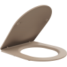 Mexen deska à fermeture lente, slim, duroplast, cappuccino mat - 39740064