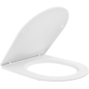 Mexen abattant de toilette slim à fermeture lente, duroplast, blanc mat - 39740001