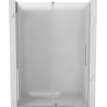 Mexen Velar porte de douche coulissante 130 cm, givré, chrome - 871-130-000-31-01