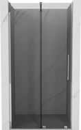 Mexen Velar porte de douche coulissante 90 cm, graphite, chrome - 871-090-000-41-01