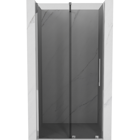 Mexen Velar porte de douche coulissante 120 cm, graphite, chrome - 871-120-000-41-01