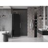 Mexen Velar porte de douche coulissante 150 cm, graphite, chrome - 871-150-000-41-01