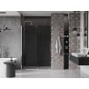 Mexen Velar porte de douche coulissante 150 cm, graphite, chrome - 871-150-000-41-01