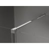 Mexen Velar porte de douche coulissante 150 cm, graphite, chrome - 871-150-000-41-01
