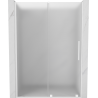 Mexen Velar portes de douche coulissantes 150 cm, givré, blanc - 871-150-000-31-20