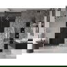 Mexen Velar porte de douche coulissante 120 cm, graphite, blanc - 871-120-000-41-20