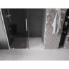 Mexen Velar porte de douche coulissante 140 cm, graphite, blanc - 871-140-000-41-20