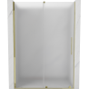 Mexen Velar portes de douche coulissantes 140 cm, givré, doré - 871-140-000-31-50