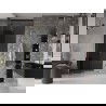 Mexen Velar portes de douche coulissantes 110 cm, graphite, or - 871-110-000-41-50