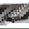Mexen Velar portes de douche coulissantes 110 cm, graphite, or - 871-110-000-41-50
