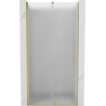 Mexen Velar portes de douche coulissantes 110 cm, givré, or brossé - 871-110-000-31-55
