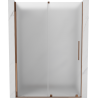 Mexen Velar porte de douche coulissante 140 cm, givre, or rose - 871-140-000-31-60