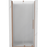 Mexen Velar portes de douche coulissantes 100 cm, givre, cuivre brossé - 871-100-000-31-65