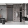 Mexen Velar portes de douche coulissantes 110 cm, givré, cuivre brossé - 871-110-000-31-65