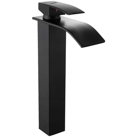 Mexen Aries robinet de lavabo haut, Noir - 744810-70