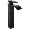 Mexen Aries robinet de lavabo haut, Noir - 744810-70
