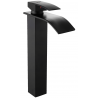 Mexen Aries robinet de salle de bain haut, noir - 744810-70