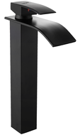 Mexen Aries robinet de lavabo haut, Noir - 744810-70