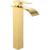 Mexen Aries robinet de lavabo haut, Or - 744810-50