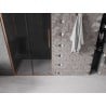 Mexen Velar porte de douche coulissante 120 cm, graphite, cuivre brossé - 871-120-000-41-65