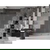 Porte de douche coulissante Mexen Velar 140 cm, dépoli, gris pistolet brossé - 871-140-000-31-66