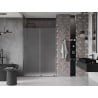 Mexen Velar porte de douche coulissante 130 cm, givre, gris pistolet brossé - 871-130-000-31-66