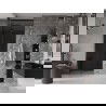 Mexen Velar porte de douche coulissante 90 cm, graphite, gris canon brossé - 871-090-000-41-66